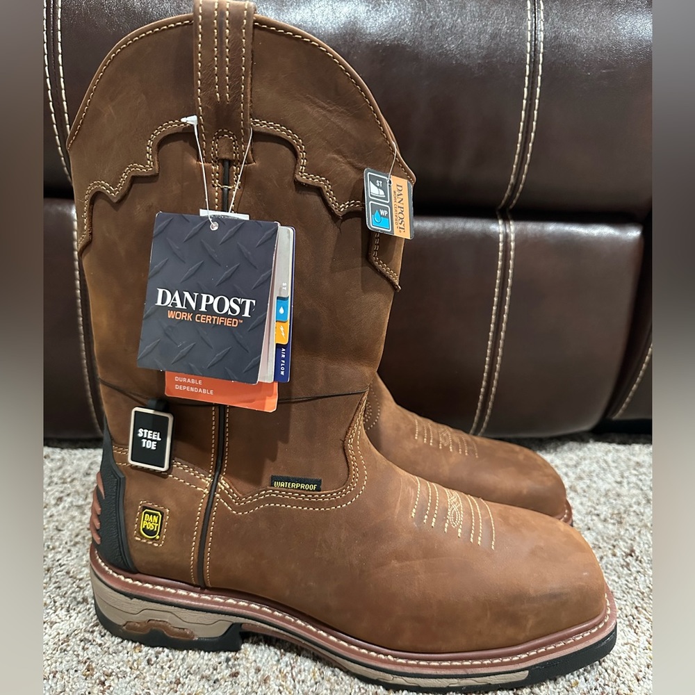 Dan post boots size 11.5 EW